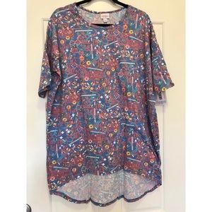 New With Tags LulaRoe Irma High-Low Tunic Large